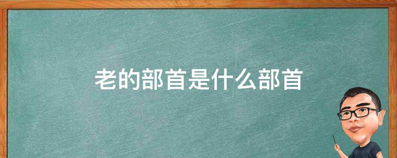 老的部首是什么部首