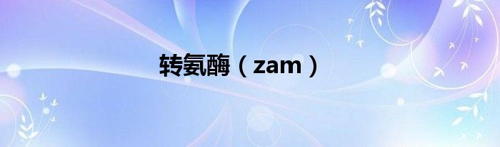 转氨酶（zam）